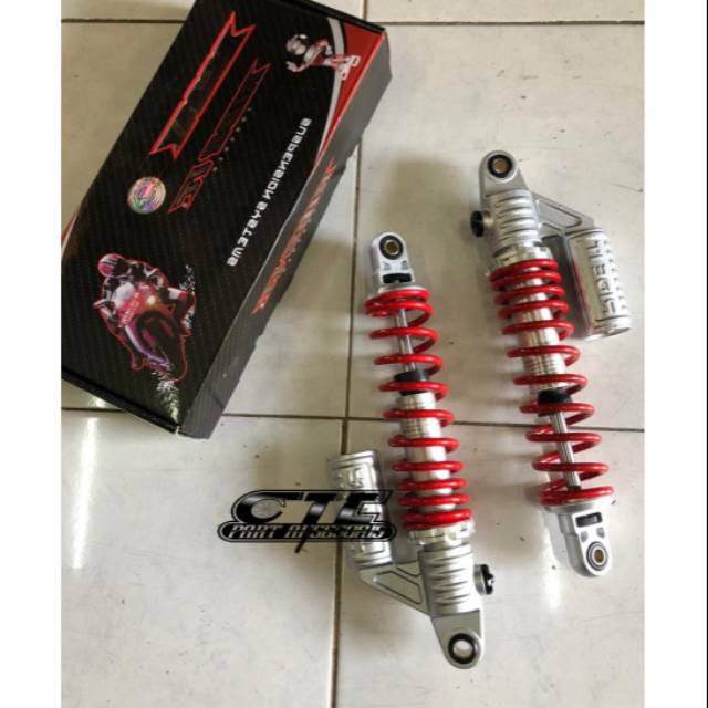 Shock Tabung Ride It Model Kyb Ukuran 32 Merah Silver