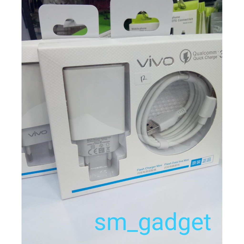 Charger Type-C VIVO Qualcomm 3.0 Quick Charge