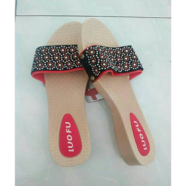 Sandal selop cewek luofu