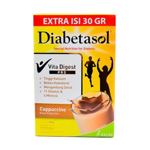 

DIABETASOL CAPPUCINO 600 GR