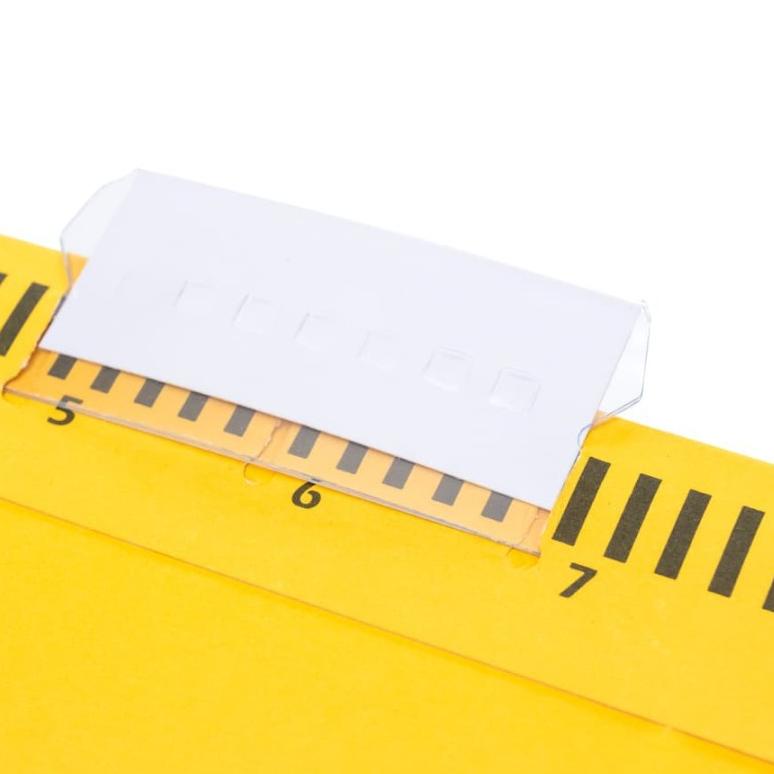 

DISCOUNT !! 7.7 Bantex Tab For Suspension File (25 Pcs) #3490 07 ( PAK = 25 PCS ) [KODE 8]