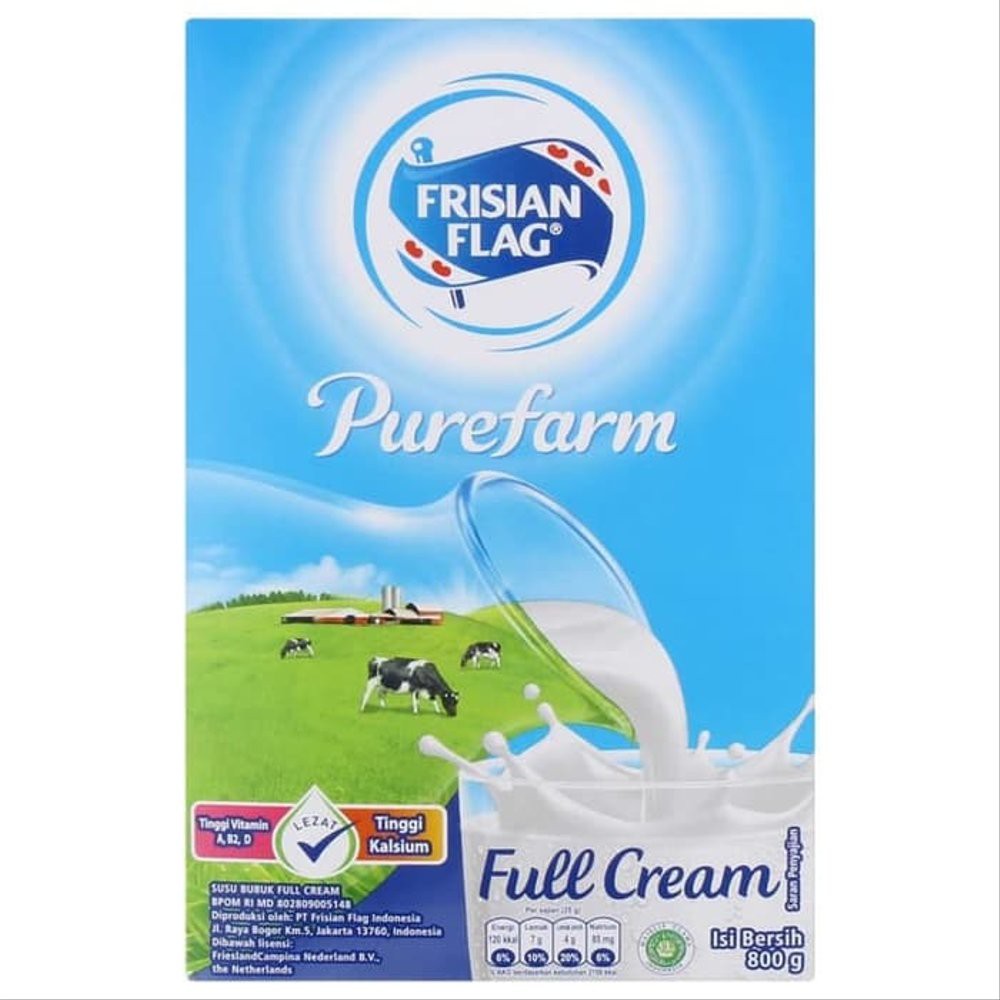 FRISIAN FLAG PUREFARM FULL CREAM 800 GR