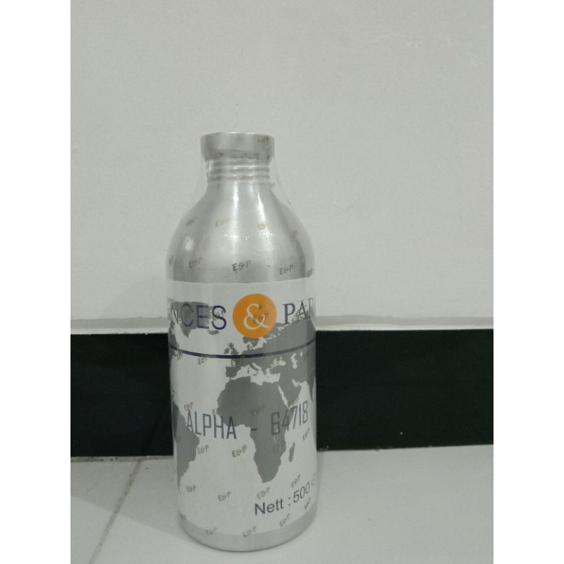Bibit parfum essences & perfume Alpha 64718 (Grade A) searah Aqua di Gio kemasan segel 500ml