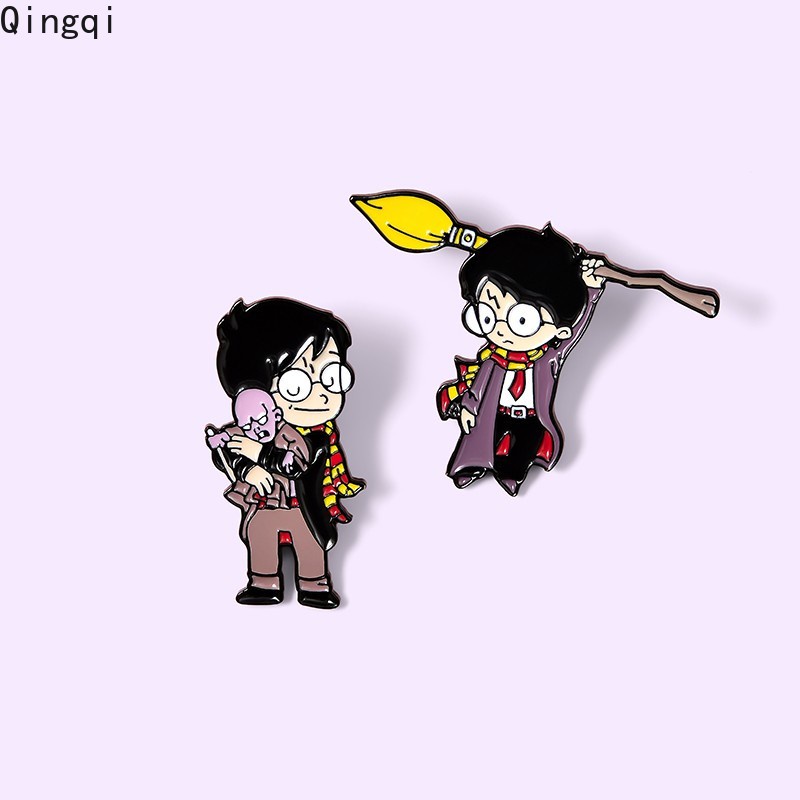 Bros Pin Desain Kartun Harry Potter Untuk Perhiasan