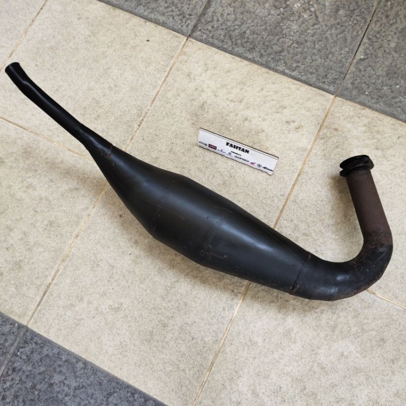 Tabung Perut Knalpot Phantom 2 Tak TA150 2T nsr sp model kolong galvanish ex acerbis c35 pnp phantom