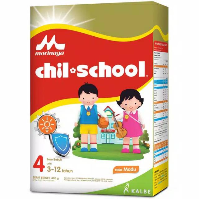 Morinaga ChilSchool Reguler Madu 400 gram / Susu ChilSchool Gold 400gr Tahap 4