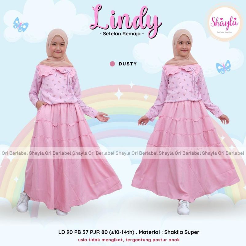New Pakaian Baju Lindy set by Shayla 2/6