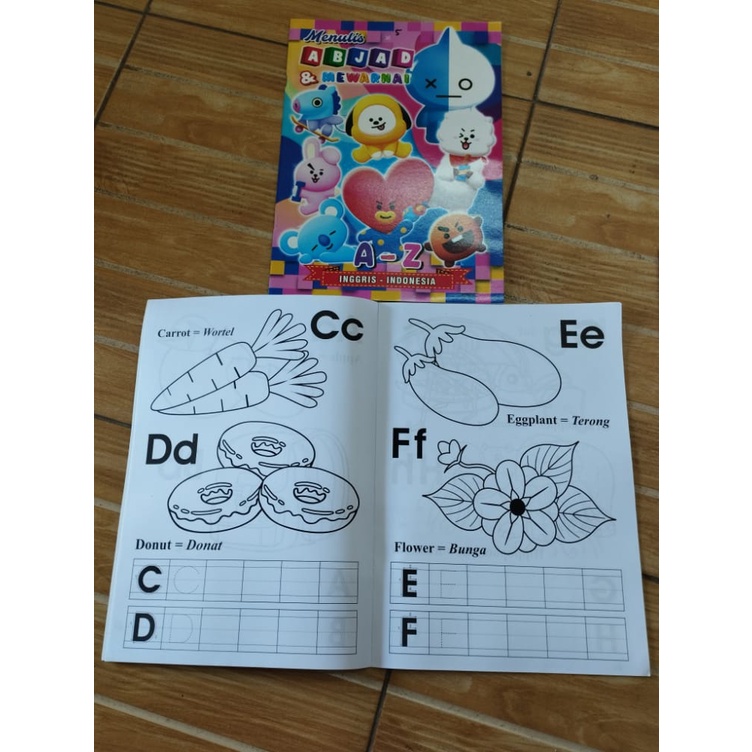 

Mainan Anak Buku Menulis dan Mewarnai Besar