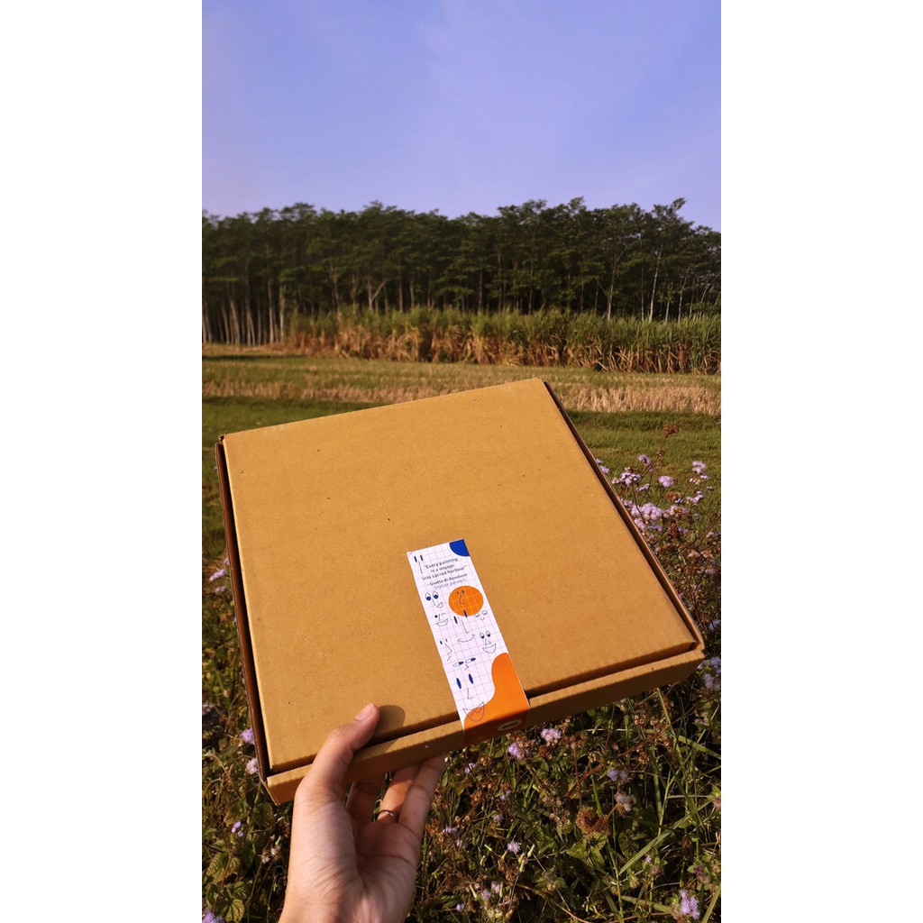 

Paket Packaging / Box Hampers Coklat Custom / Packaging Kardus