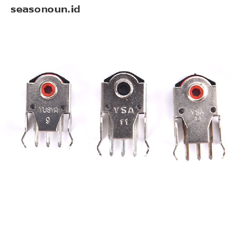 【seasonoun】 2Pcs Highly Accurate Decoder 9mm/11mm Rotary Mouse Scroll Wheel Encoder .