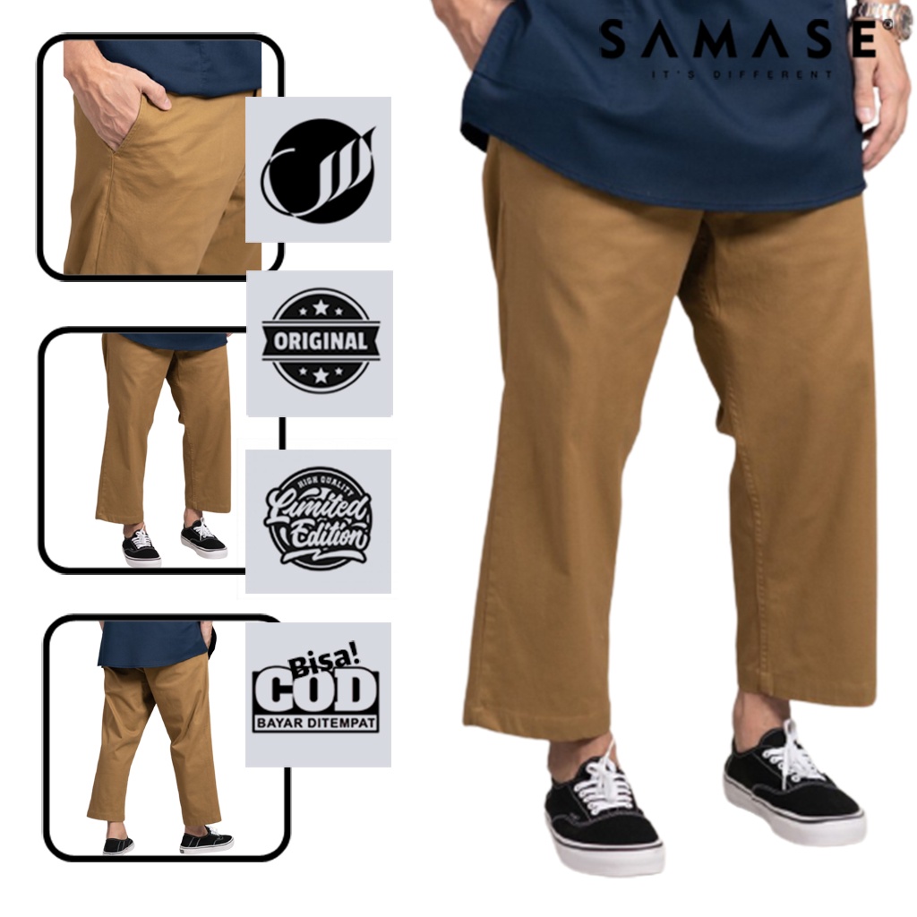 SAMASE Sirwal Office Reguler I020 Celana Sirwal Kantor Samase