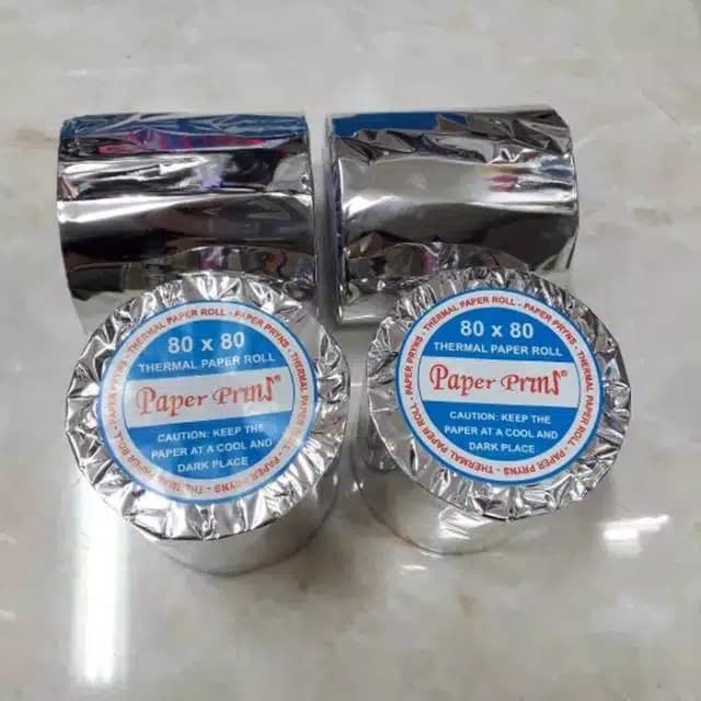

Jual Kertas Thermal 80x80mm Paper Pryns / Kertas Struk Kasir 80 x 80 terbaik
