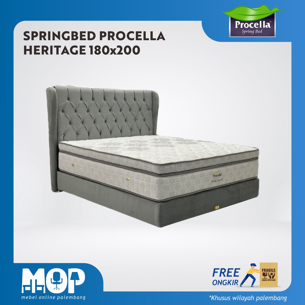 Springbed kasur tidur Procella Heritage 180x200