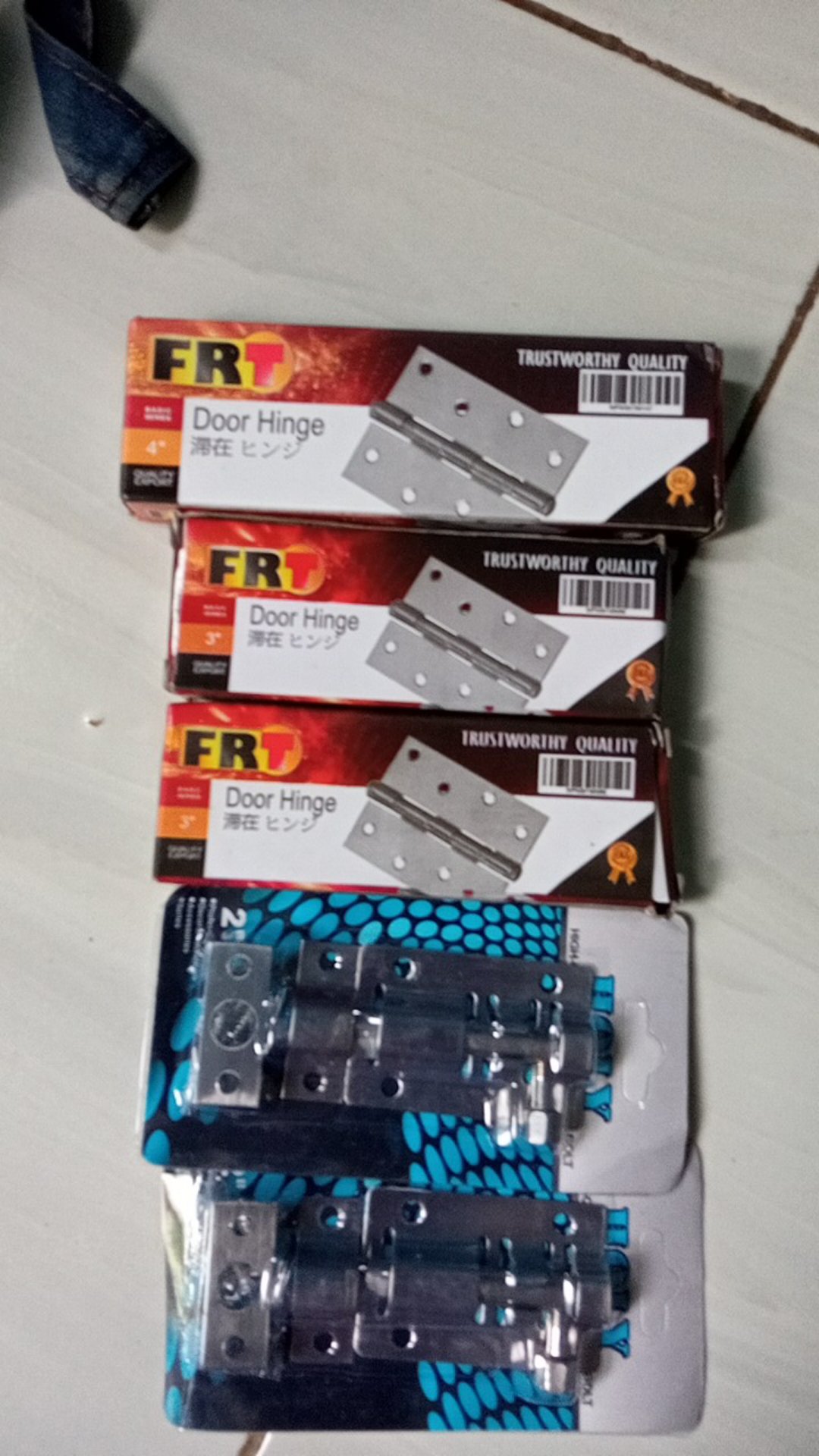 Hpp Engsel Pintu 3 Inch Putih Nikel Rumah Kamar Jendela Lemari Sn Mgj