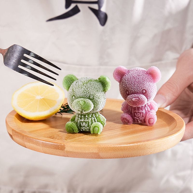 mrcaisen CATAKAN ES BEAR cetakan es beruang cetakan beruang cetakan bear cetakan jelly bear cetakan silicone bear cetakan silikon beruang C005