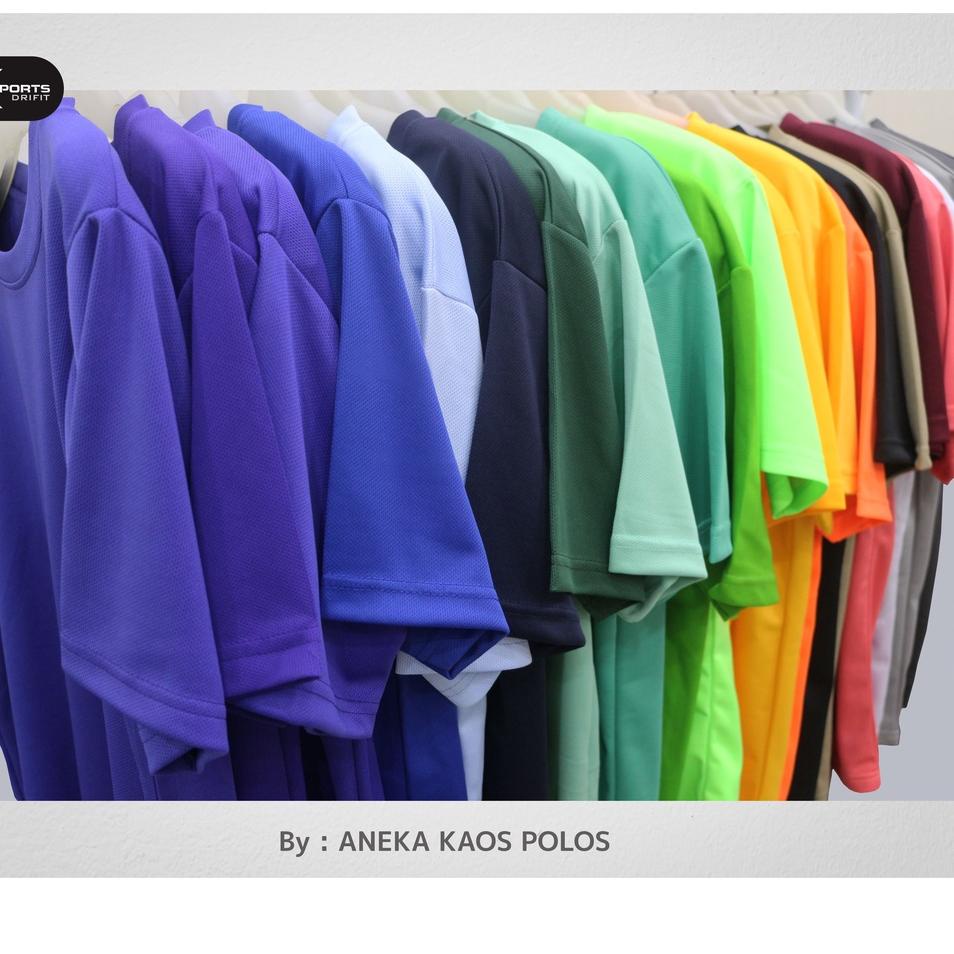 Grosir Terkeren KAOS POLOS DRIFIT/KAOS OLAHRAGA DRIFIT