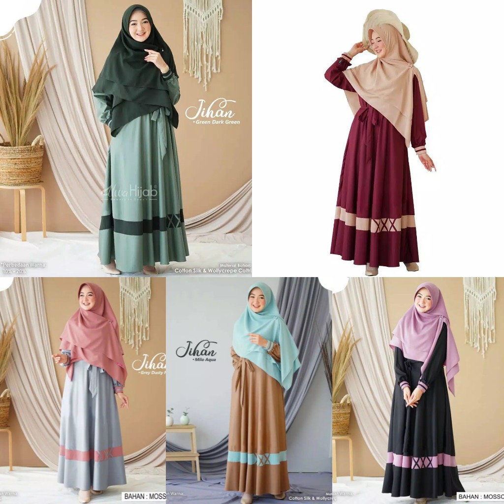 JIHAN GAMIS - BISA COD - GAMIS MURAH - GROSIR GAMIS MURAH KUDUS