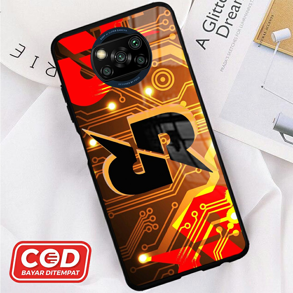 Case Glossy MOBILE LEGEND RRQ [D127] REDMI NOTE10 POCO X3 POCO X3 PRO NOTE10PRO POCOF3 POCOM3 POCOF1