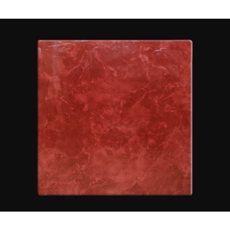keramik 40x40 lantai glossy merah marmer milan vario maron