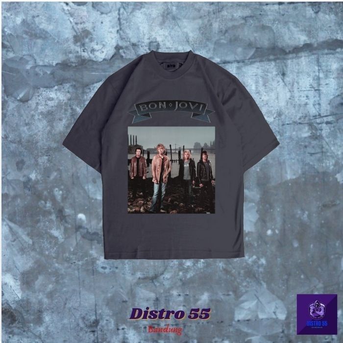 KAOS BAND BON JOVI VINTAGE TSHIRT (OVERSIZE TEE) / KAOS BAND BON JOVI