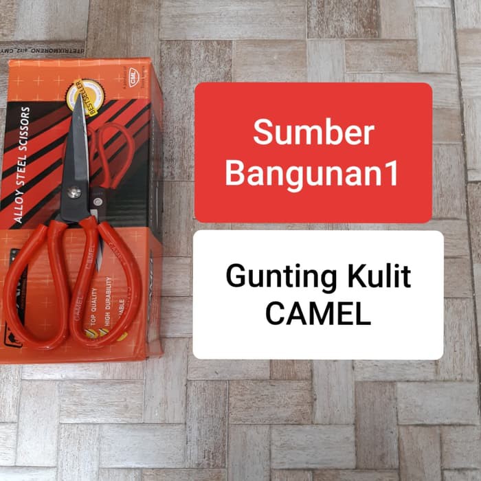 

Gunting Kulit serbaguna karet seng kain CAMEL