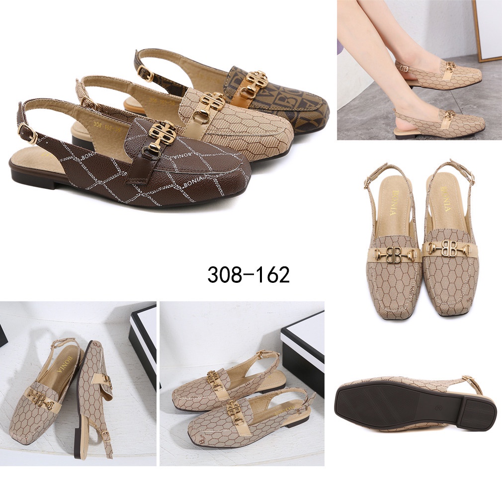 09 BO Double B Flat Shoes #308-162