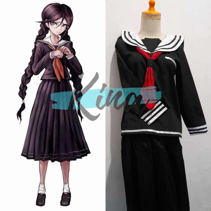 Danganronpa Touko Fukawa Seifuku Cosplay Costume Anime Female