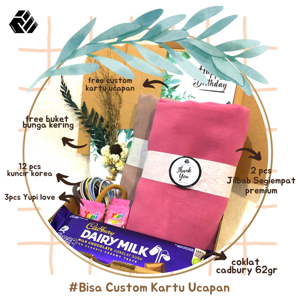kado ulang tahun hijab | hampers hijab gift box | hampers ulang tahun hijab  | gift kado ulang tahun