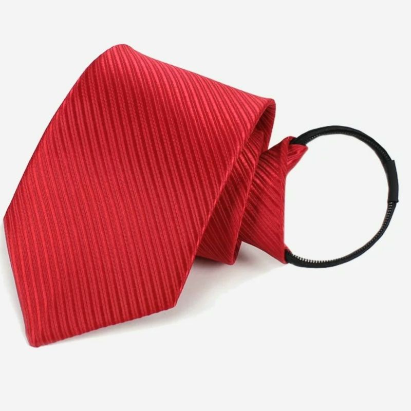 Dasi Instan Hitam pake resleting zipper termurah