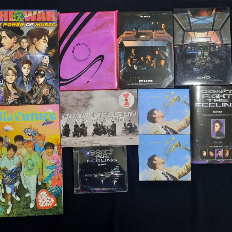 Album EXO DFTF, Mini Album D.O Emphaty, Album NCT DREAM Hello Future (Album Minus PC)