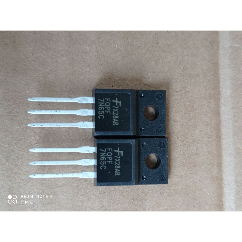 IC FET 7N65 F. 1pcs