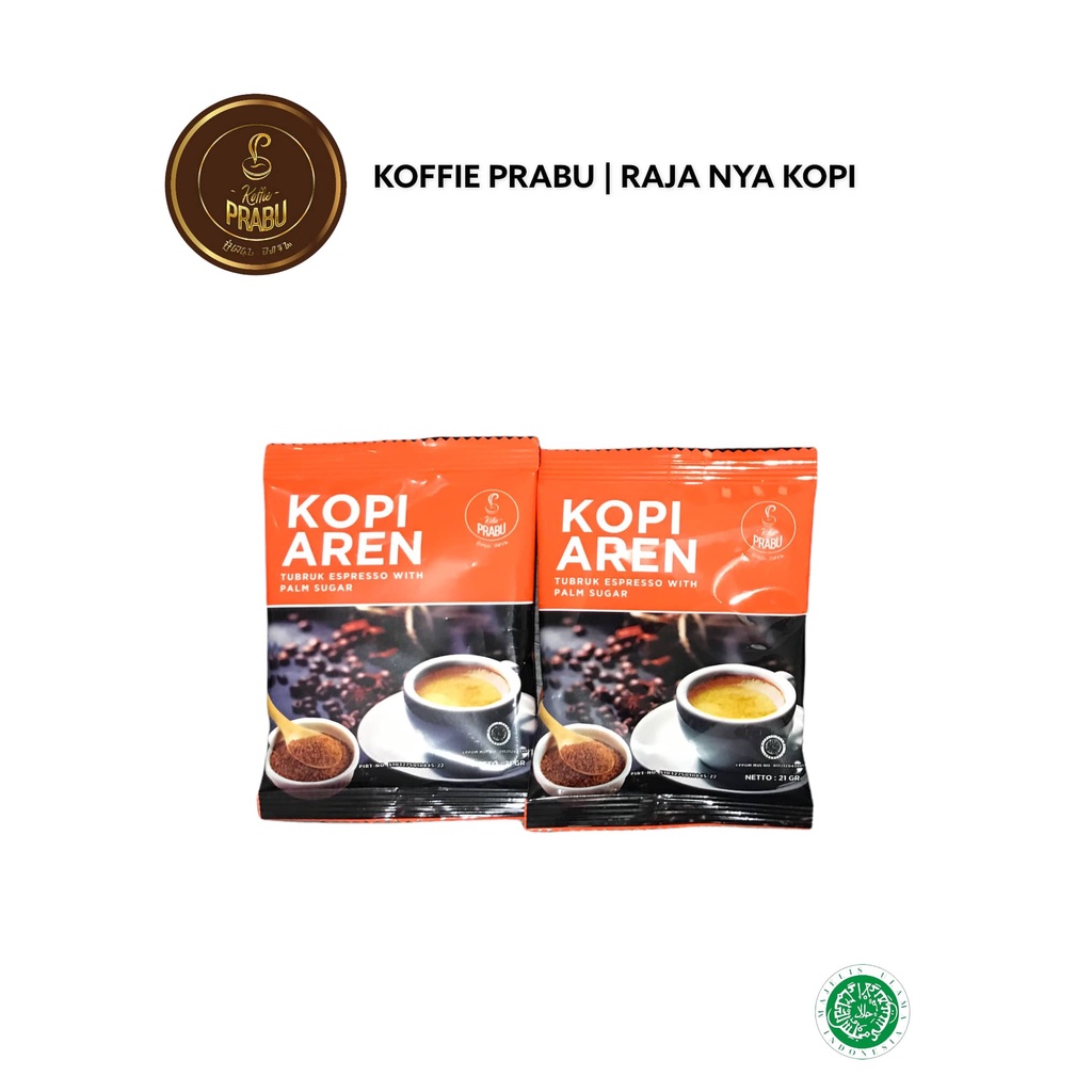 

{BARU DAN TERLAKU} KOFFIE PRABU Kopi Asli Manisnya Gula Aren Sehat 2 Saset