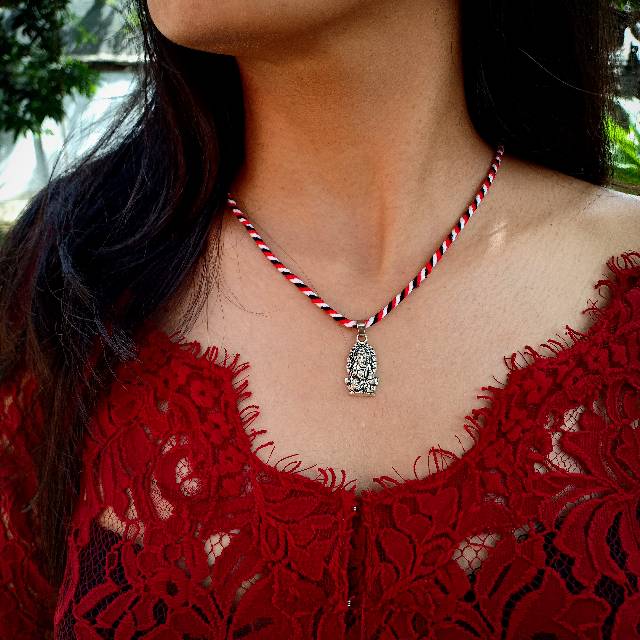 Kalung Tridatu Liontin Ganesha / Kalung Tridatu Ganesa / Kalung Khas Bali / Kalung Tridatu Asli Bali Original / Kalung Tridatu Bali / Oleh Oleh Khas Bali / Kalung Khas Bali / Tridatu Asli Bali Original / Craft Dewata