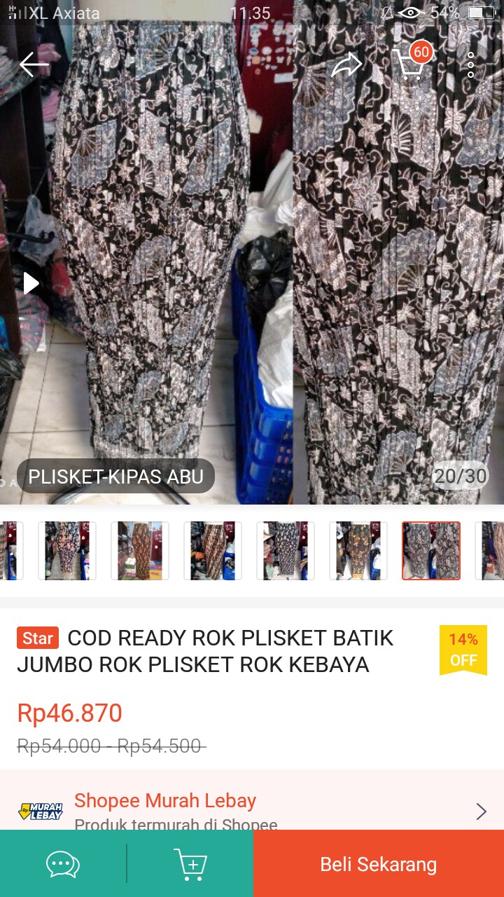Cod Ready Rok Plisket Batik Jumbo Rok Plisket Rok Kebaya Bawahan Kebaya Rok Paya Lereng Kipas