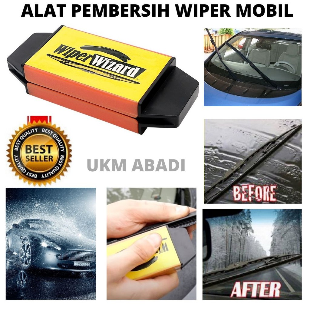 Alat Pembersih Cleaner Wiper Wizard Mobil Penyapu Air Hujan  111162
