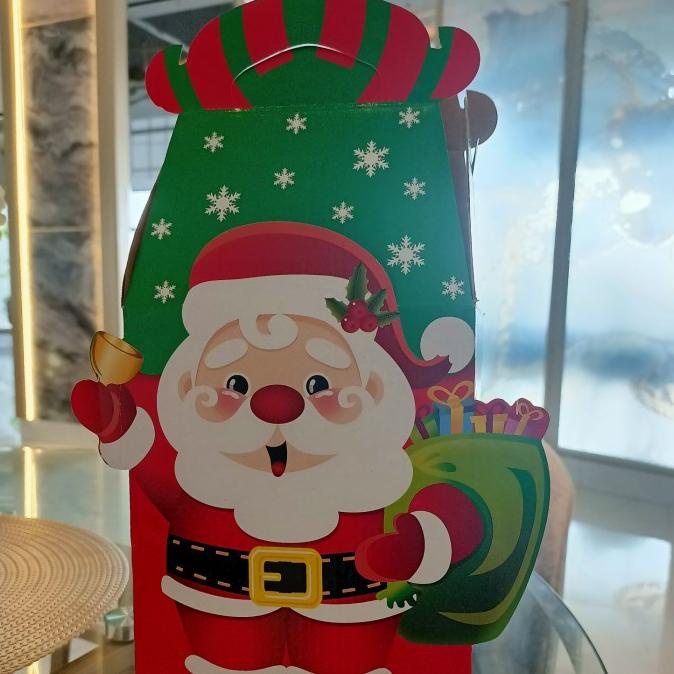 

~^~^~^] 5 pcs Kardus Kue kering natal dos dus box kuker natal