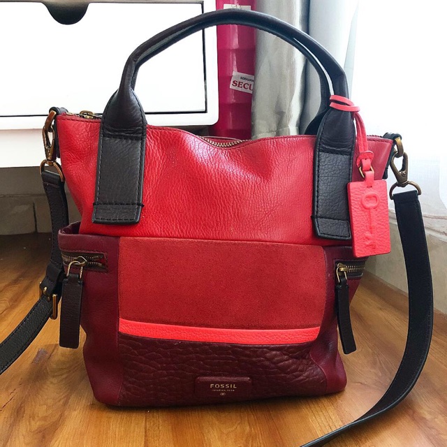 Preloved fossil emerson MEDIUM original authentic