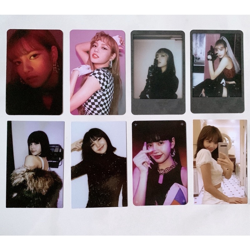 [READY STOCK] BLACKPINK LISA PHOTOCARD PC SQUARE UP SU , KILL THIS LOVE , THE ALBUM , HOW YOU LIKE T
