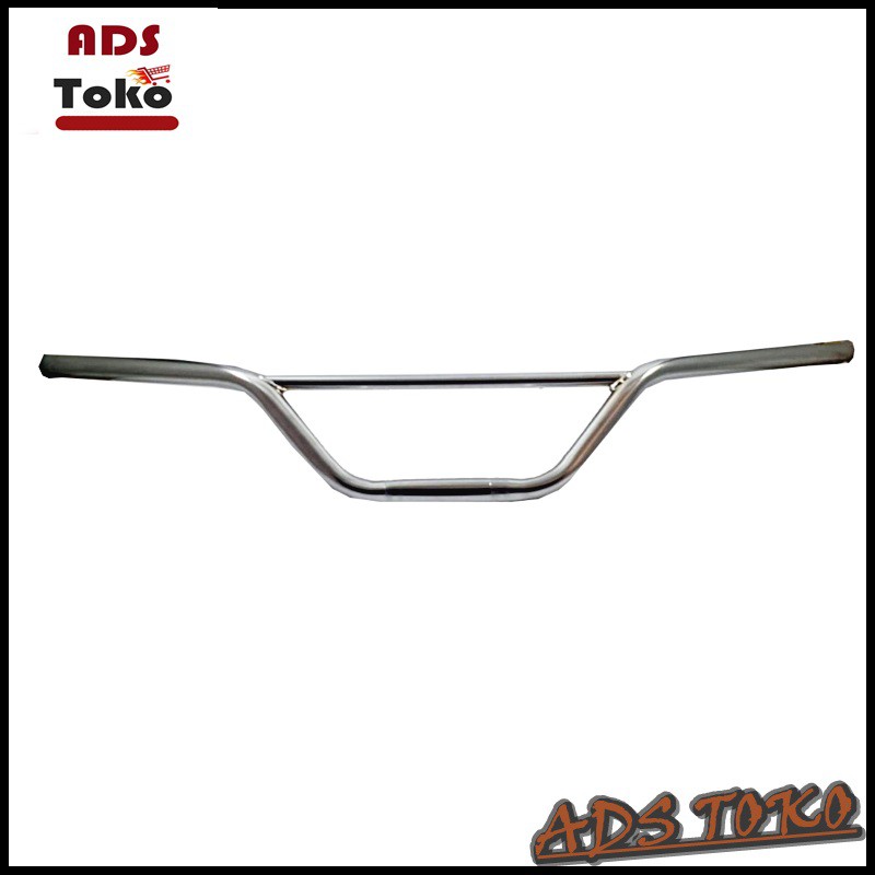 Stang Motor Trail Bebek Matic Honda Yamaha Universal Chrome