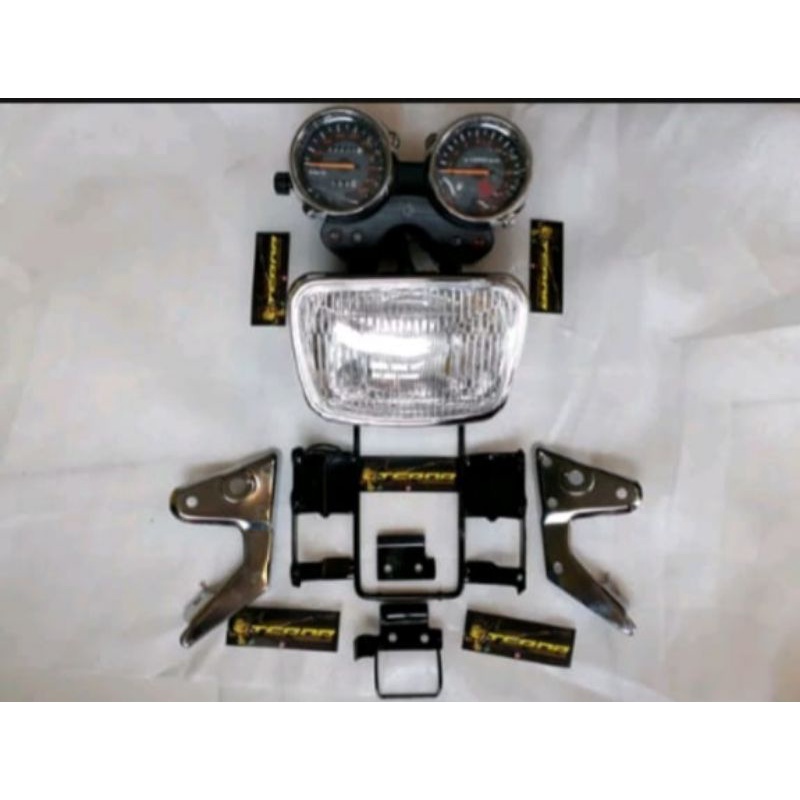 Lampu Oval Rx-King Breket + Breket Lampu + Spidometer Rx-King New Ckd