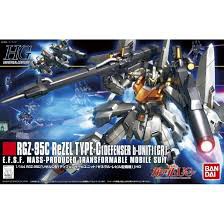 Bandai HG UC 1/144 RGZ-95C ReZel Type-C (Defenser B-Unit) (GR)
