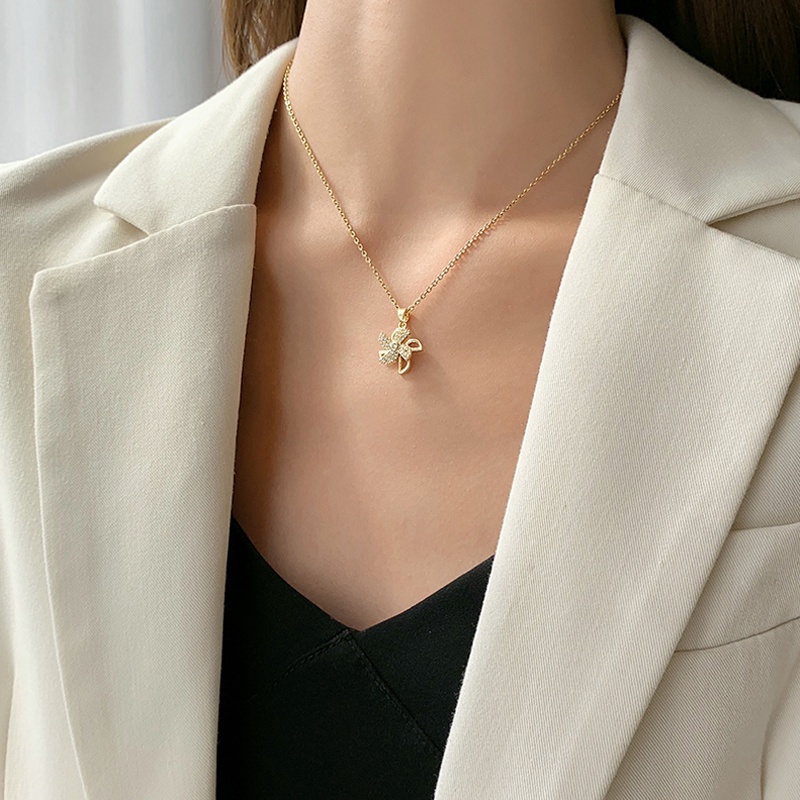 Simple Rotatable Windmill Necklace Rotating Windmill Clavicle Chain Pendant Gift Girlfriend 2021 Sweet Heart Jewelry