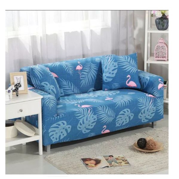 TokoMuda Hot New Cover Sofa 2 Seater + FREE SARUNG BANTAL