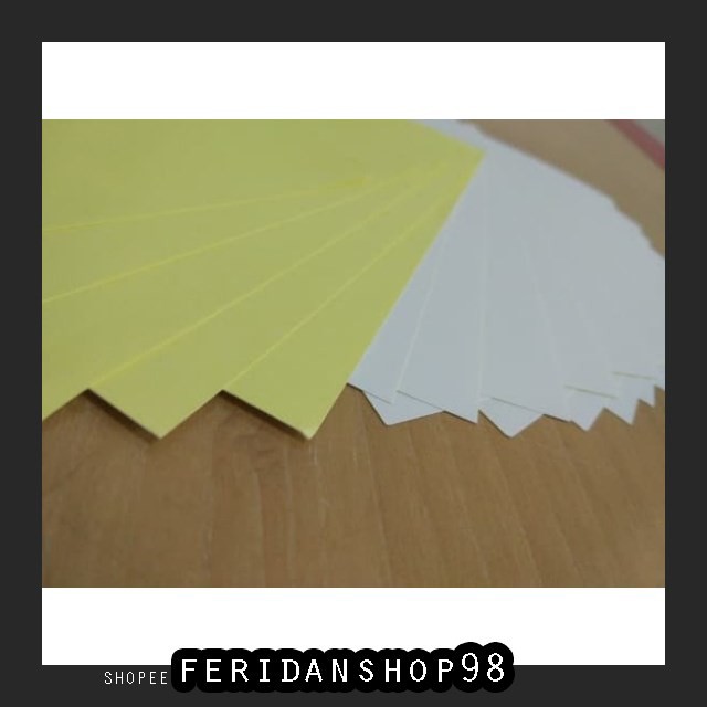 

FS1324 KERTAS PRINT & FOTOCOPY KERTAS STIKER HVS ATK A4 ISI 50 LEMBAR KUALITAS BAGUS BISA DI PRINT B