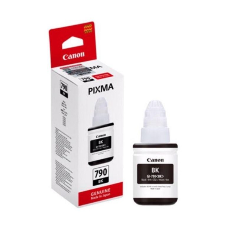 Tinta Canon PIXMA GI-790 Black/Cyan/Yellow/Magenta G1000/G2000/G2002/G3000/G4000