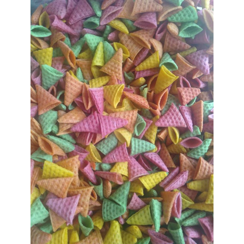 

kerupuk seblak kerucut 250 gram murah lebay