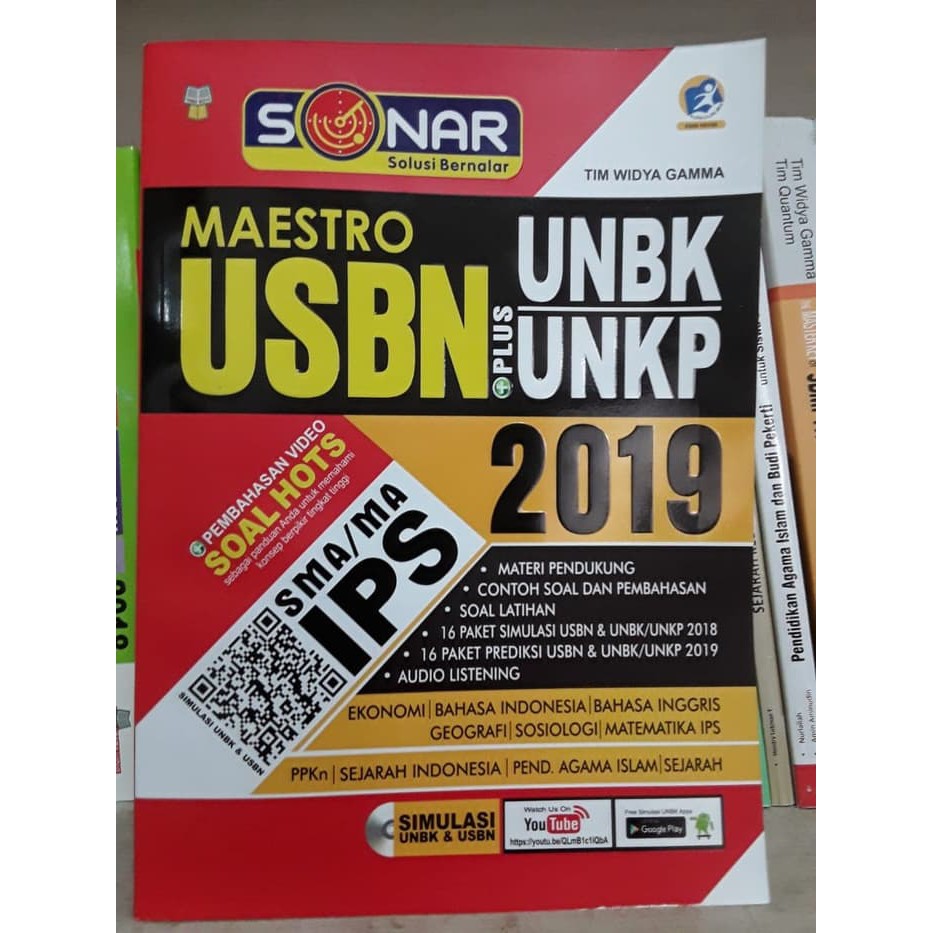 Soal Sma Sonar Maestro Usbn Plus Unbk Unkp Sma Ma Ips 2019