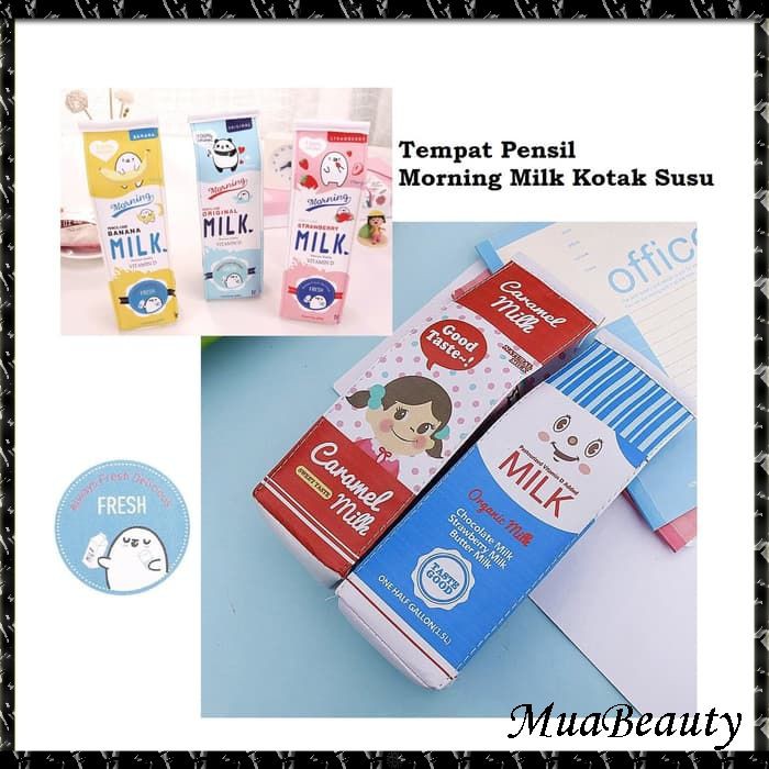 

TP0038 Tempat Pensil Morning Milk Kotak Susu