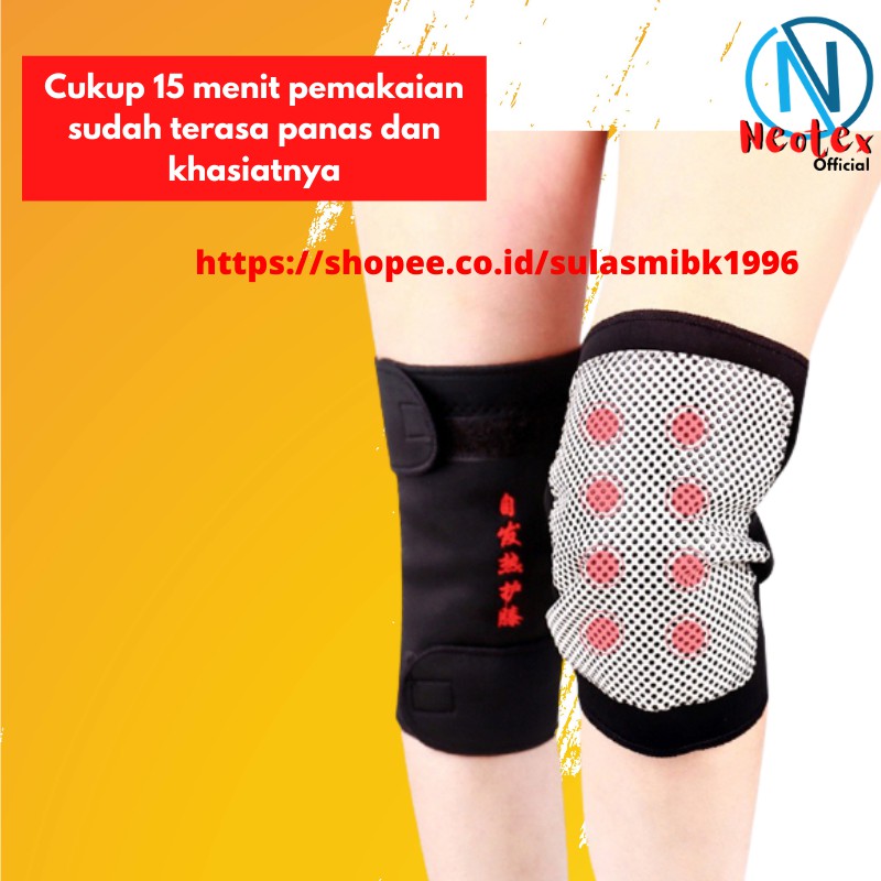 Deker Pelindung Lutut Perawatan Diri Alat Kesehatan Terapi Lutut Knee Care Theraphy Kneepad 1 Pasang