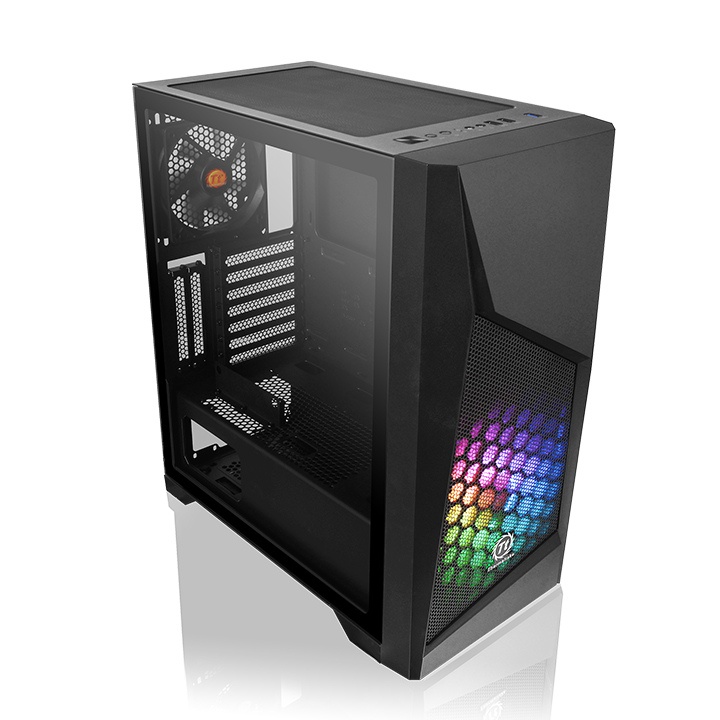 Thermaltake Casing Commander G32 TG ARGB Mid-Tower Chassis -Black